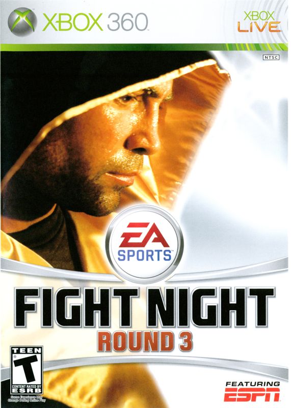 Fight Night Round 3 box art for Playstation 2
